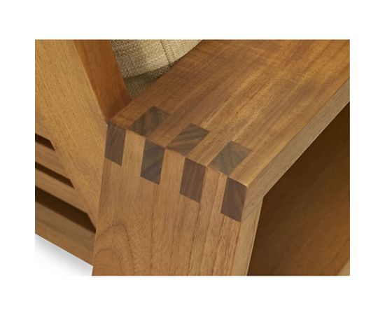 Кресло Ralph Lauren Desert Modern Wood Club Chair, фото 3