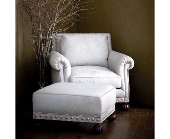 Кресло с пуфом Ralph Lauren Aran Isles Chair &amp; Ottoman, фото 4