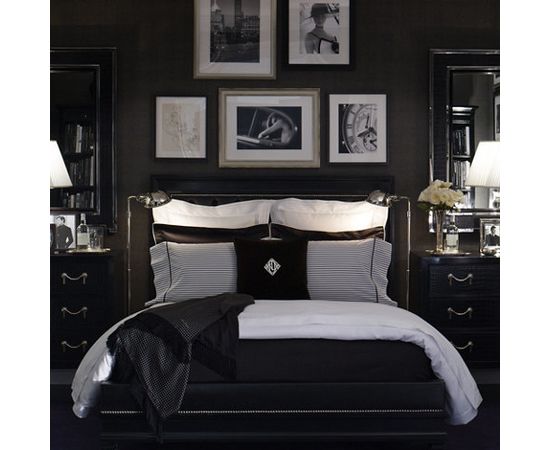 Двуспальная кровать Ralph Lauren Brook Street Tufted Bed, фото 2