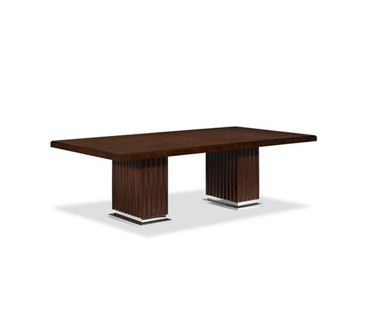 Обеденный стол Ralph Lauren Duke Pedestal Dining Table - Penthouse Rosewood, фото 1