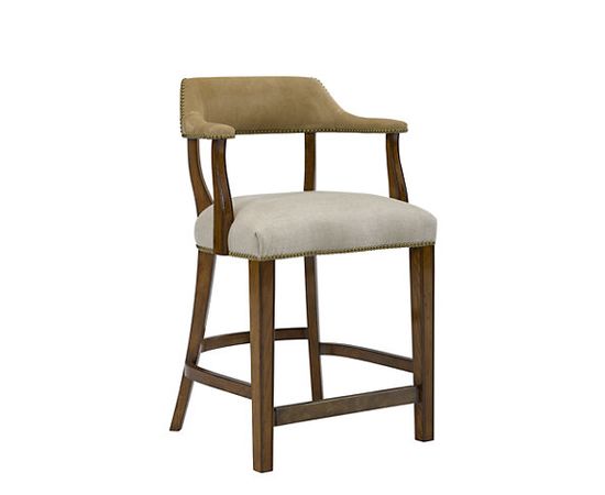 Стул с подлокотниками Ralph Lauren Hither Hills Studio Counter Stool, фото 1