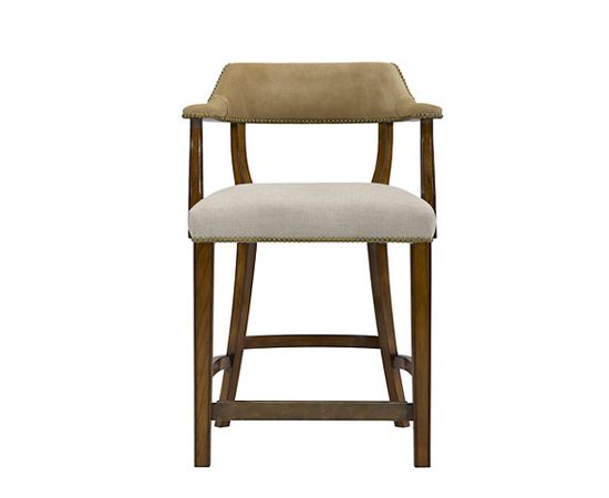Стул с подлокотниками Ralph Lauren Hither Hills Studio Counter Stool, фото 3