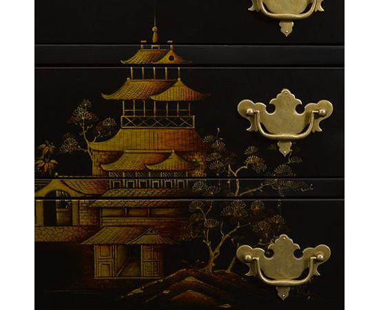 Буфет Ralph Lauren Magdalene Secretary with Chinoiseries, фото 7