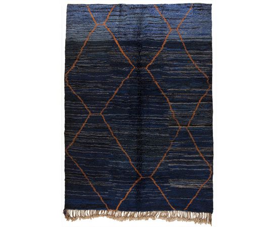 Ковер James Duncan Blue and orange shag, фото 1