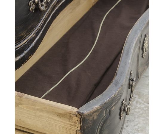 Комод Ralph Lauren Northern Italian Chest- Burnt Black, фото 6