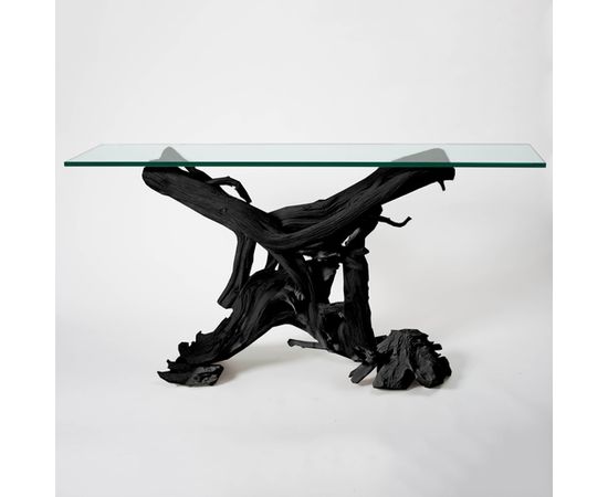 Консоль James Duncan Burnt driftwood console, фото 1
