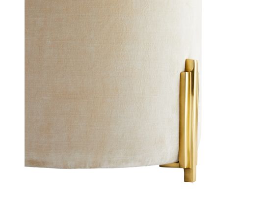 Пуф Arteriors Warby Ottoman Celestial Velvet, фото 2