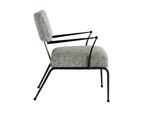 Стул с подлокотниками Arteriors Wallace Chair Pitch Texture, фото 3