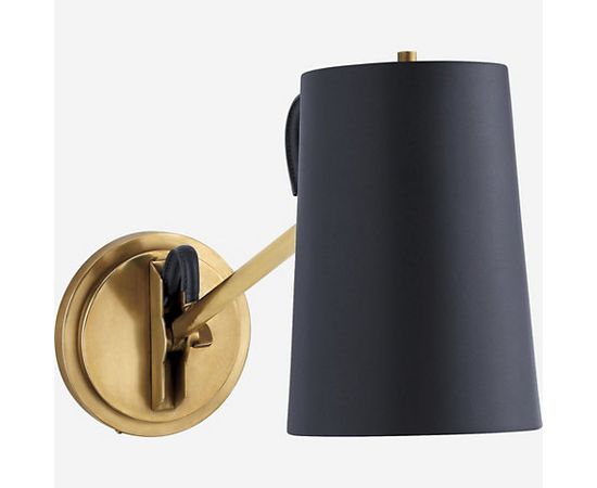 Настенный светильник Ralph Lauren Benton Single Library Sconce, фото 1