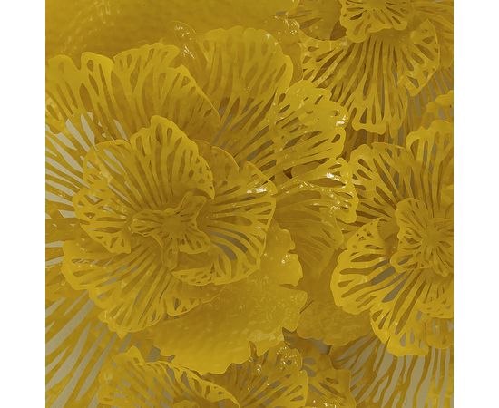 Декоративный настенный элемент Phillips Collection Flower Wall Art White, Small, фото 4