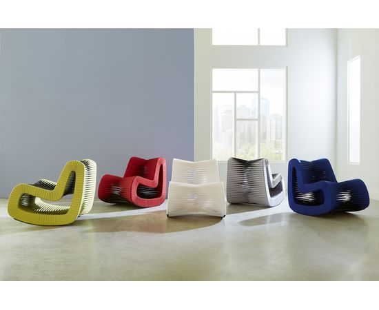 Кресло Phillips Collection Seat Belt Rocking Chair, фото 4