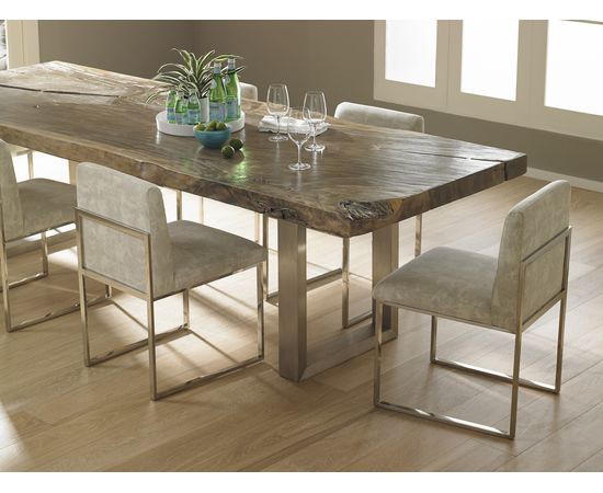 Стул Phillips Collection Frozen Dining Chair, Khaki Grey, фото 5