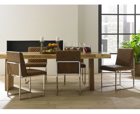 Стул Phillips Collection Lancaster Dining Chair, Quilted Cognac, фото 8