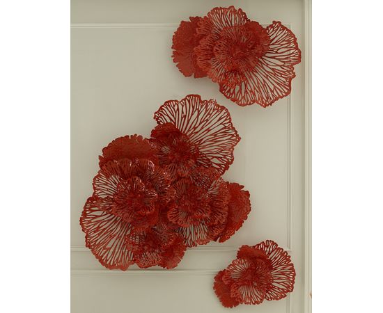 Декоративный настенный элемент Phillips Collection Flower Wall Art White, Small, фото 8