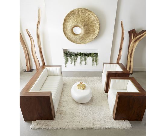 Кресло Phillips Collection Bordo Club Chair, Suar Wood, фото 3