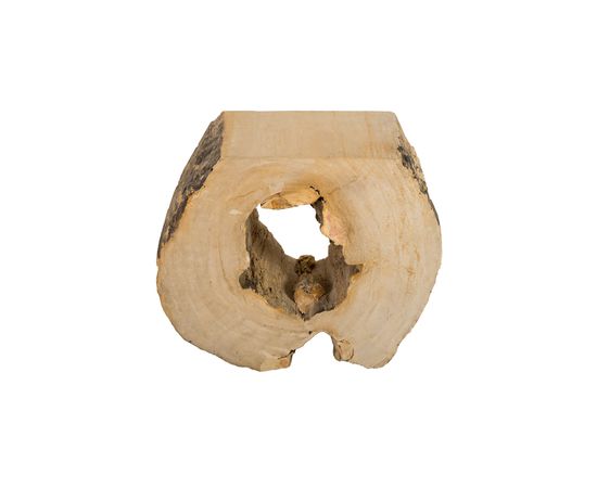 Табурет Phillips Collection Petrified Wood Large Stool, Rough Sides, Flat Top, фото 2