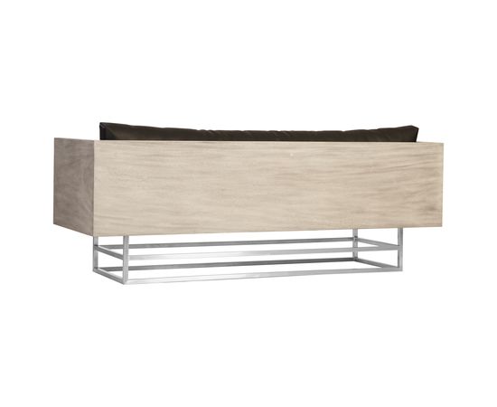 Диван Phillips Collection Ladder Sofa, Suar Wood, Grey/Silver Finish, фото 3