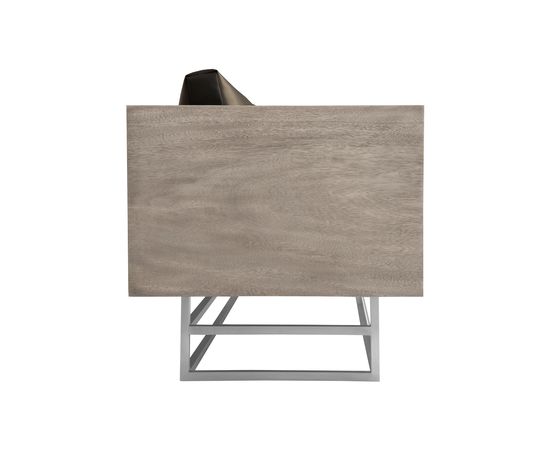 Диван Phillips Collection Ladder Sofa, Suar Wood, Grey/Silver Finish, фото 4