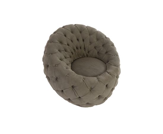 Кресло Phillips Collection Egg Chair, Ramie Grey, фото 3