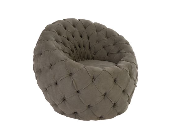 Кресло Phillips Collection Egg Chair, Ramie Grey, фото 1