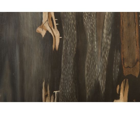 Табурет Phillips Collection Cast Petrified Wood Stool, фото 4