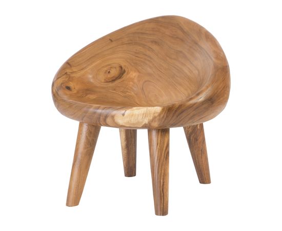 Стул Phillips Collection Chamcha Wood River Stone Chair, Assorted, фото 1