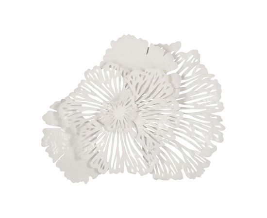 Декоративный настенный элемент Phillips Collection Flower Wall Art White, Small, фото 1