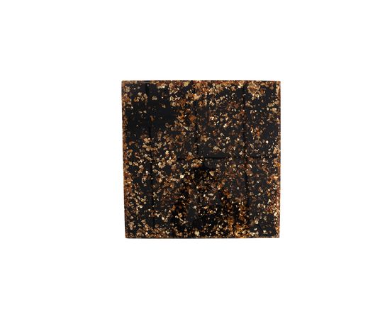 Приставной столик Phillips Collection Captured Denim, End Table w/ Plated Black Nickel Base, фото 3