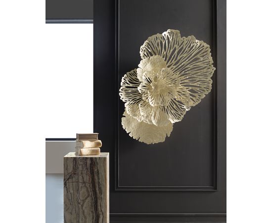 Декоративный настенный элемент Phillips Collection Flower Wall Art White, Small, фото 13