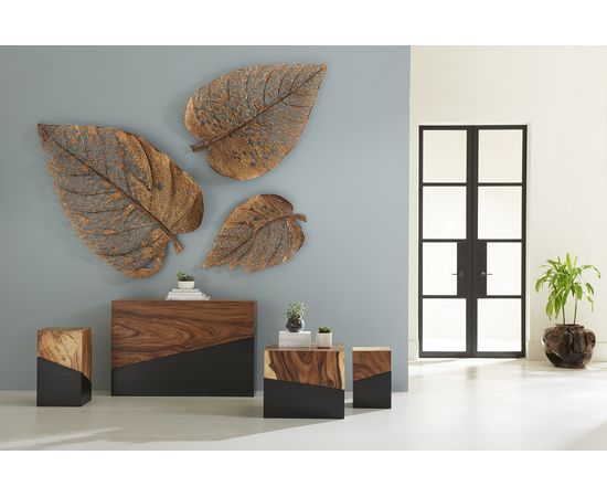 Декоративный настенный элемент Phillips Collection Birch Leaf Wall Art, Copper, SM, фото 5