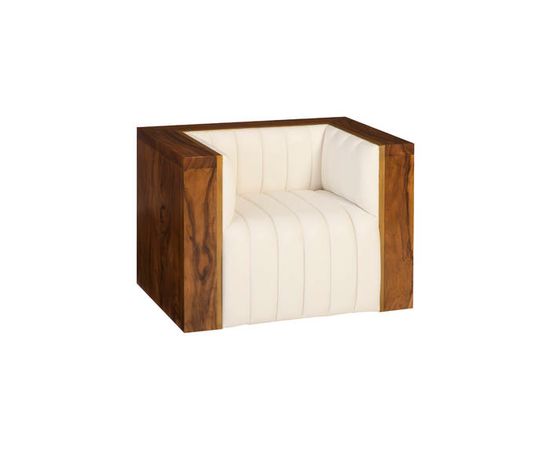 Кресло Phillips Collection Bordo Club Chair, Suar Wood, фото 2
