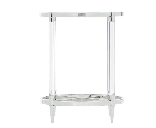 Приставной столик Bernhardt Celine Metal Round End Table, фото 1