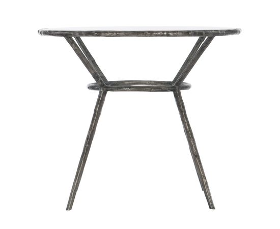 Приставной столик Bernhardt Lambeth Metal Round Chairside Table, фото 1