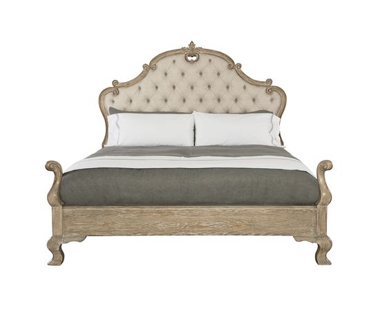 Двуспальная кровать Bernhardt Campania Upholstered Panel Bed, фото 1