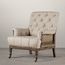 Restoration Hardware Deconstructed Tufted Roll Arm Chair, фото 1