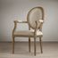 Restoration Hardware Vintage French Round Upholstered Armchair, фото 1