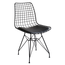 Стул CILEK Black Dark Metal Chair, фото 1