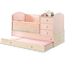 Детская кроватка CILEK Baby Girl Convertible Baby Bed с выдвижной частью для родителя, фото 1