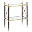 Столик Jonathan Adler Rider Two-Tier Side Table, фото 1