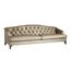 Диван Arteriors Klein Sofa Mushroom Leather Grey Ash, фото 1