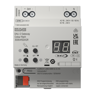 KNX DALI-2 шлюз, цвет., 1 группа 300641SDA2R