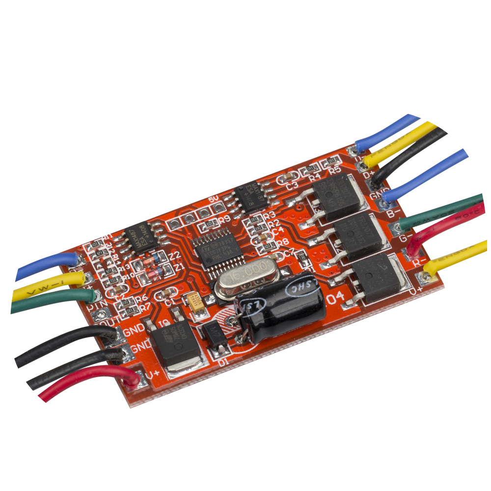 Декодер DMX RA-304mini (12-24V, 144-288W) (Arlight, Бескорпусной) 021455