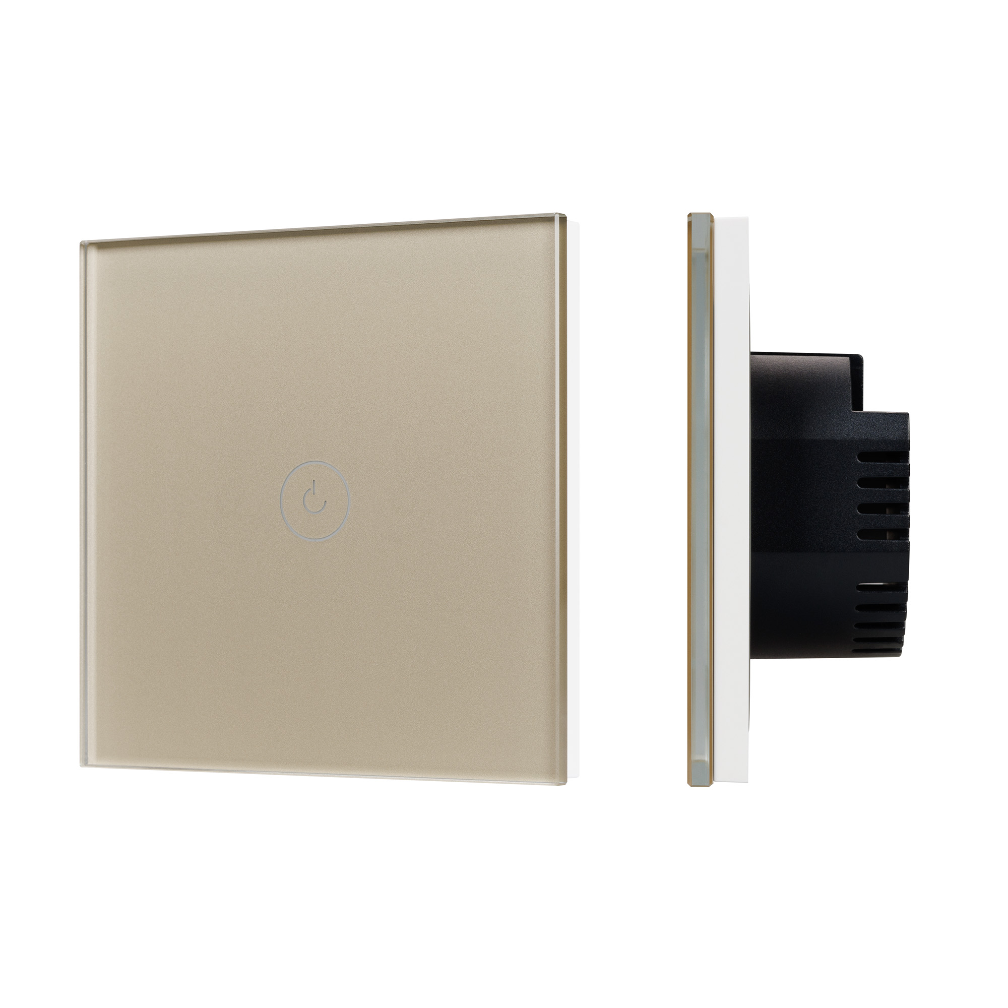 Arlight Выключатель сенсорный SWT-OMALI-S01-ZB-GD (250V, 10A, Zigbee) (Arlight, Стекло) 050037