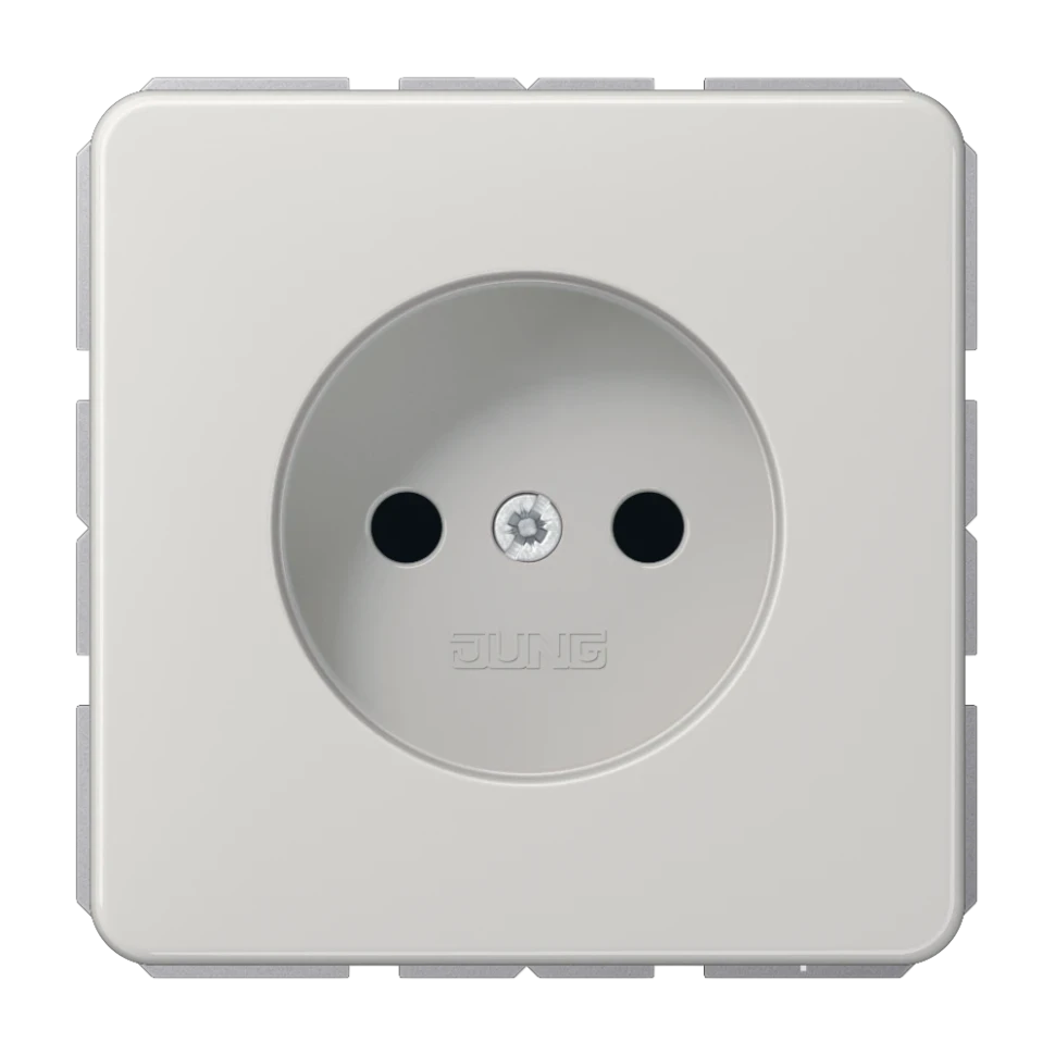 Jung Розетка 2-полюсная без заземляющего контакта, CD1510NLG CD1510NLG