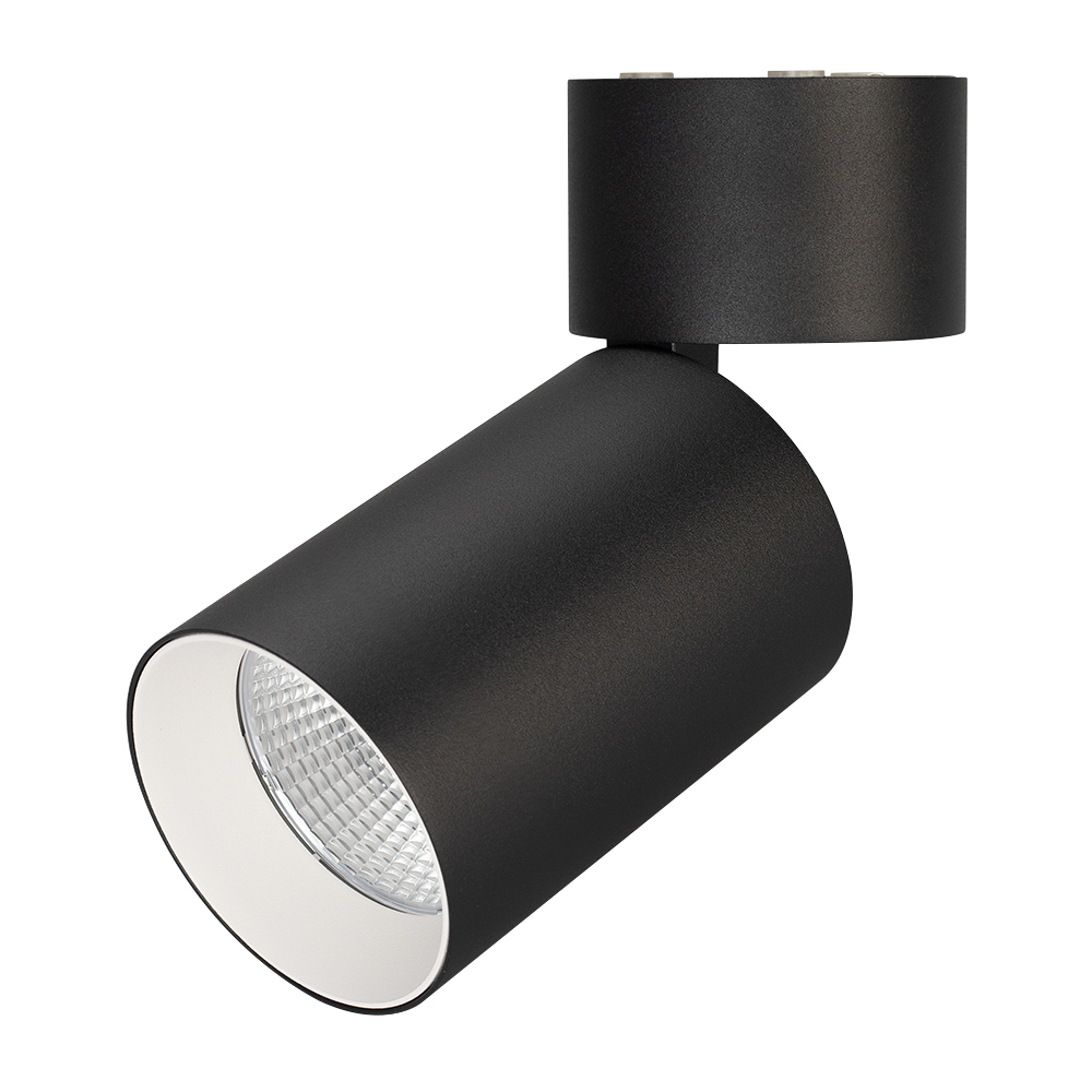 Arlight Светильник SP-POLO-SURFACE-FLAP-R85-15W Warm3000 (BK-WH, 40 deg) (Arlight, IP20 Металл, 3 года) 027549