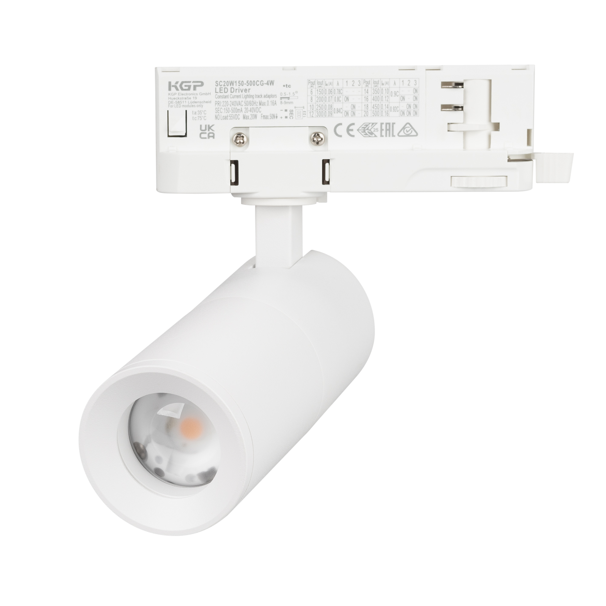 Arlight Светильник LGD-ARTEMIS-TRACK-4TR-R55-12W Warm2700 (WH, 8-80 deg, 230V, TRIAC) (Arlight, IP20 Металл, 5 лет) 053474