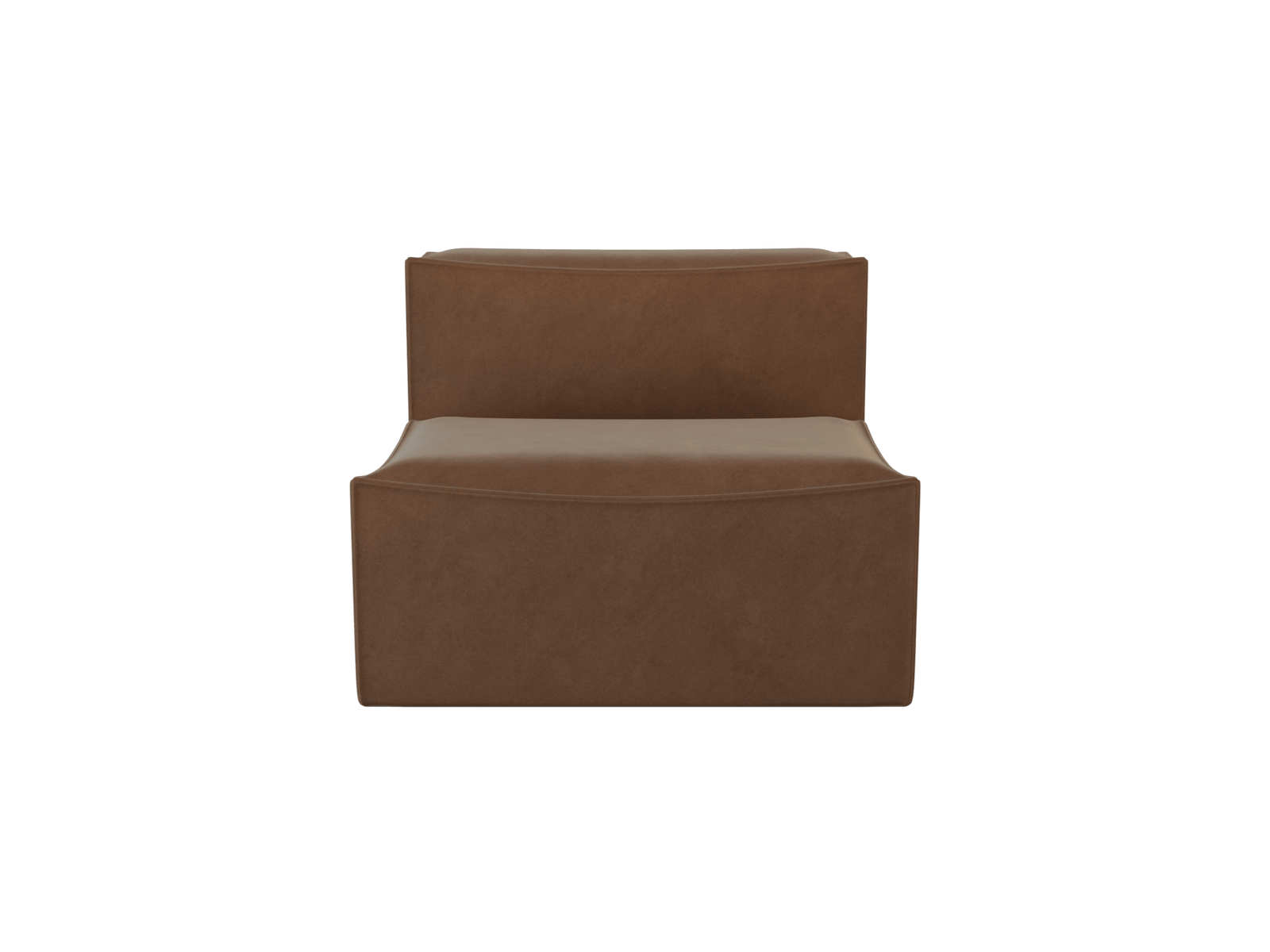 Ferm Living Ferm Living Catena Sofa Center S100 - Rich Velvet - Soft Brown