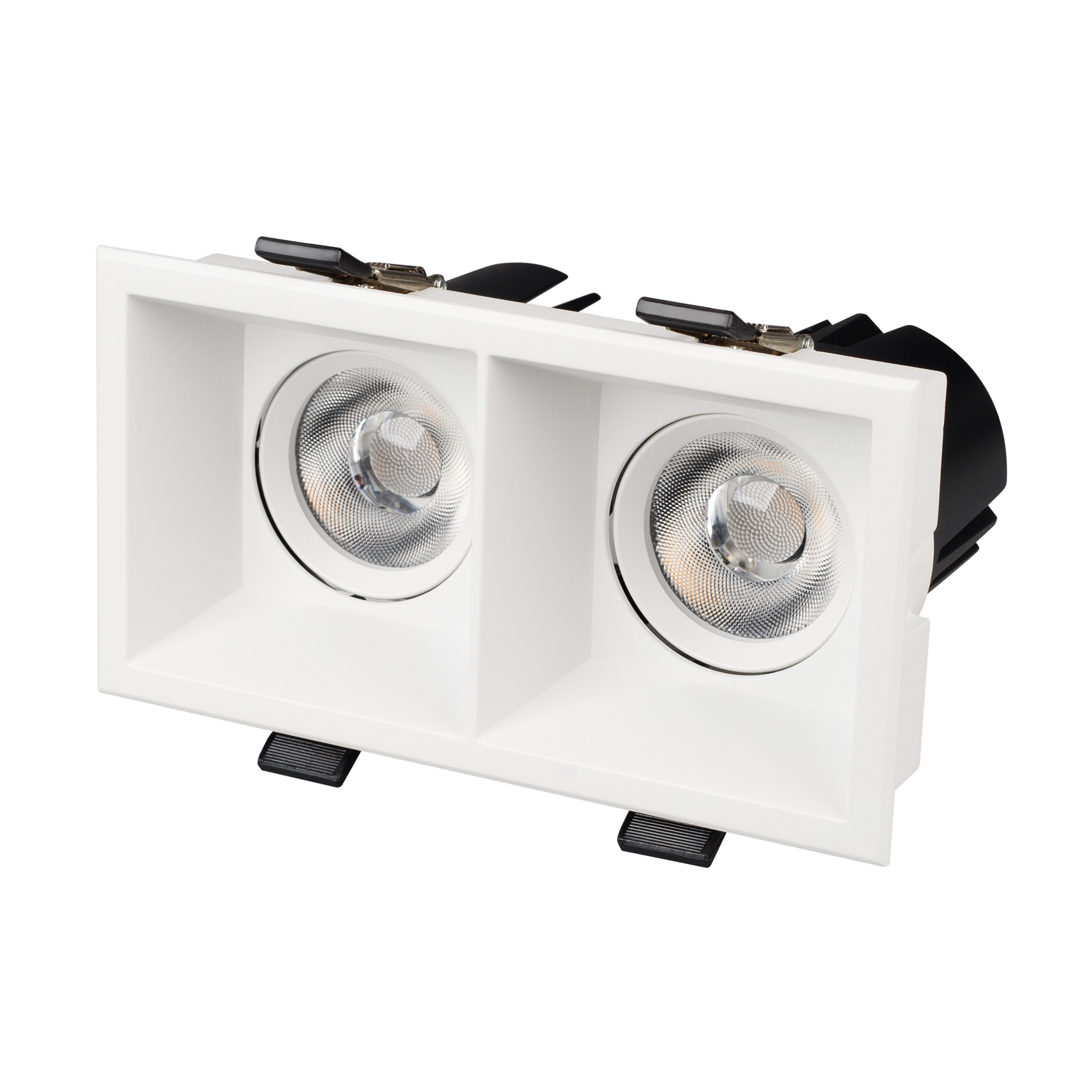 Arlight Светильник MS-FLOW-BUILT-S157x85-2x12W Warm3000 (WH, 38 deg, 230V) (Arlight, IP20 Металл, 5 лет) 053778