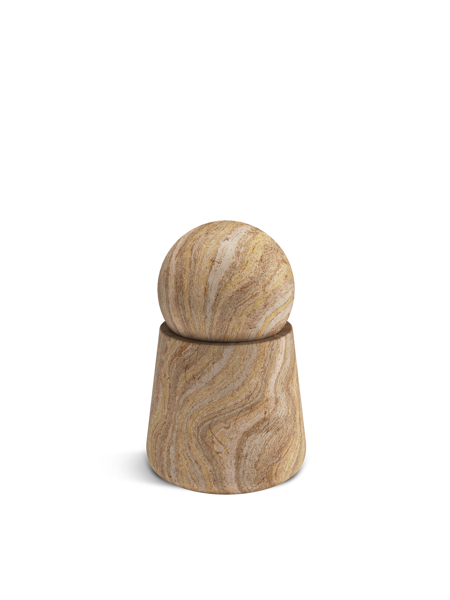 WOUD WOUD Serene jar tall - Rainbow sandstone