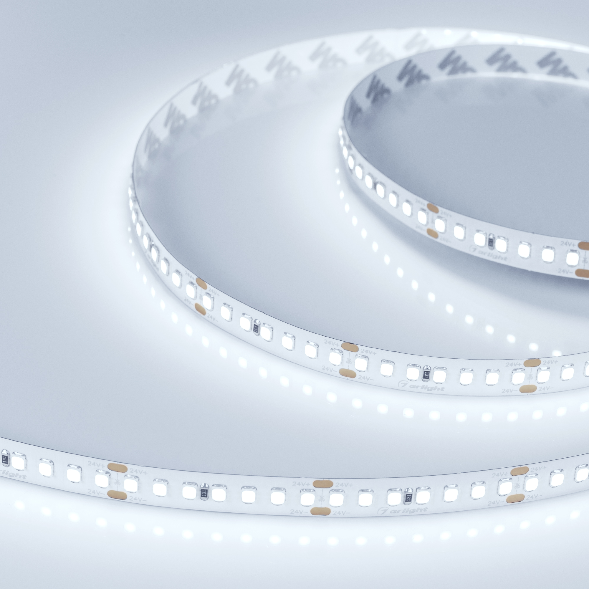 Arlight Светодиодная лента RT-A168-10mm 24V Cool 8K (17 W/m, IP20, 5m) (Arlight, Открытый) 019092(2)